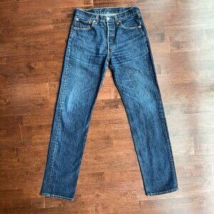 Levi's 501 - Made in USA - Size 32 x 36 - Blue wash jeans